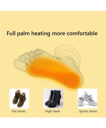 Self-Heating Insoles | Portable Foot Warmers | Skin-Friendly Shoe Inserts for Men | Ideal for Outdoor Sports & Skiing - 36m - Buy Online on GoSupps.com