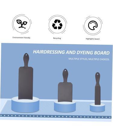 Didiseaon 1 Hair Coloring Board Plate Hair Colouring Kit Hair Dyeing Supplies Dye Applicator Brush Highlights Hair Color Kit Hairstylist Board Plastic Baking Oil Hair Color Board - Buy Online on GoSupps.com