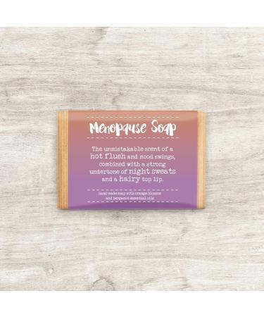 Funny Menopause Hand Made Soap Bar - 100% Natural and Cruelty Free Vegan Soap - Buy Online on GoSupps.com