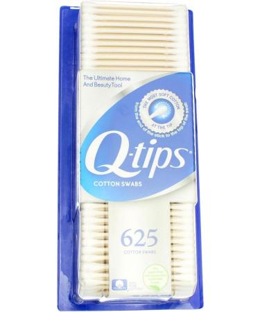 Q Tips Cotton Swabs - 625 ct | Premium Quality for All Your Needs - International Shipping Available - Buy Online on GoSupps.com