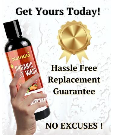 NatriGlo Organic Tea Tree Body Wash for Sensitive Skin Ringworms Itch Body Odour| Natural Body Wash for Dry Skin |Shower Gel for Women & Men - Buy Online on GoSupps.com