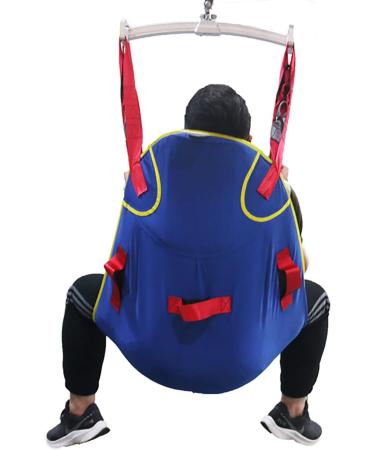 Patient Lift Stair Slide Sling Patient Lift Transferring Pads 90/150 Kg Max Load 4 Sling Points and Height Adjustable Durable Pearl Cotton and Nylon Fabric for Disabled Seniors Medium - Buy Online on GoSupps.com