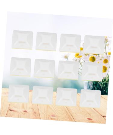 1000pcs Car Oil Container Cable Holders for Cords Cable Tie Organizers Nylon Cable Tie Accessories Zip Tie Adhesive-Backed Mount Wire Holders Rubber Rope Zipper White Self-Adhesive - Buy Online on GoSupps.com
