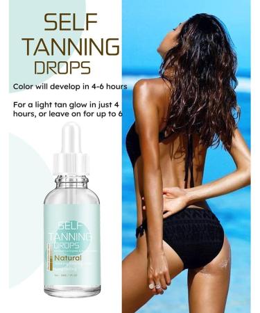  Katutude Katutude Self-Tanning Drops Self-Tanning Mist Self-Tanning Serum Sunless Self-Tanning Water for Face and Body Fast Tanning for Body and Face 30ml - Buy Online on GoSupps.com