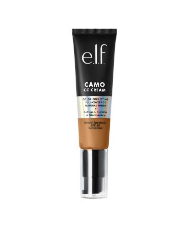 e.l.f. Camo CC Cream Colour Correcting Medium-To-Full Coverage Foundation with SPF 30 Tan 400 W 1.05 Oz (30g) - Buy Online on GoSupps.com