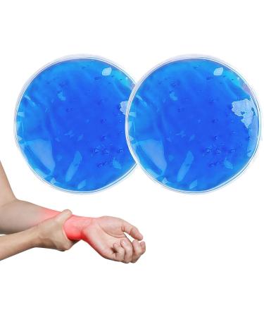  Tebinzi Hot and cold ice packs | Small soft gel ice packs - round hot and cold ice packs for injuries cool with ice. Tebinzi - Buy Online on GoSupps.com