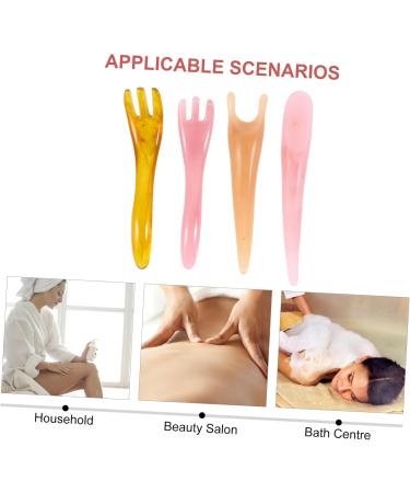 Premium Gua Sha Massage Set - 12-Piece Jade & Harz Facial Tools for Acupuncture Therapy & Personal Care - Buy Online on GoSupps.com