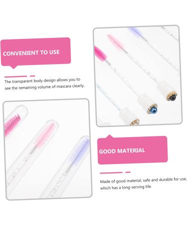 Beatifufu 20sets Mascara Wand Tube Travel Mascara Makeup Tool Empty Artificial Fiber Applicator Eyelash - Buy Online on GoSupps.com