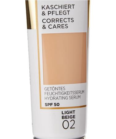 L'Or al Paris Age Perfect BB Cream 02 Light Beige light-weight Infused with hydrating serum Vitamin B3 SPF 50 (Pack of 2) 02 Light Beige 1 Count (Pack of 2) - Buy Online on GoSupps.com