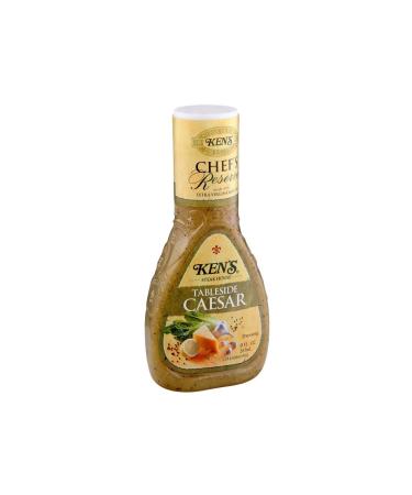 Ken's Steak House Chef's Reserve Tableside Caesar Dressing, 9 Ounce - Buy Online on GoSupps.com