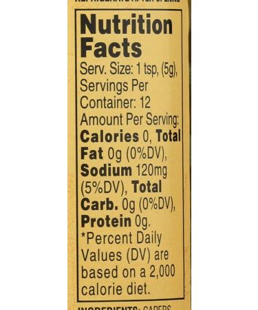 Reese Non Pareil Capers 3.5 oz (Pack of 12) - Premium Quality Non Pareil Capers - Buy Online on GoSupps.com