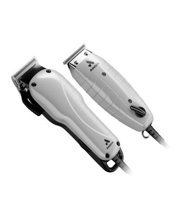 Andis Professional Barber Combo Hair Clipper & Trimmer Set - 17 Pieces Grey | International Shipping Available - Buy Online on GoSupps.com
