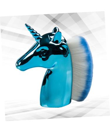 Buy Professional 1pc Foundation & Concealer Brush - Women's Makeup Brush Set for Flawless Application - Blue 9x8cm - Buy Online on GoSupps.com