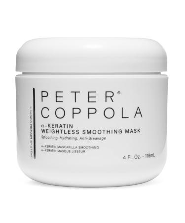 PETER COPPOLA a-Keratin Weightless Smoothing Mask 4 oz. - Deep Conditioning Hair Mask with Hydrolyzed Wheat Protein  Strengthen and Smooths Hair  Prevents Hair Damage - Keratin Hair Mask
