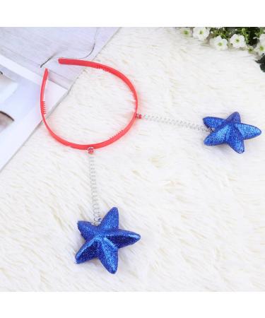 Buy Minkissy Star Poinsettia Hair Ties for Kids - Blue Sequin Hair Accessories | International Shipping - Buy Online on GoSupps.com
