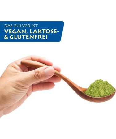  Amlawell DE- KO-042 Organic Wheat Grass Powder Vegan Superfood with Vital Substances Made in Germany 500 g Pack - Buy Online on GoSupps.com