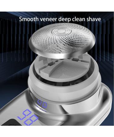 Mini Portable Electric Rotary Shaver | Waterproof USB Rechargeable Face Razor for Men - Buy Online on GoSupps.com
