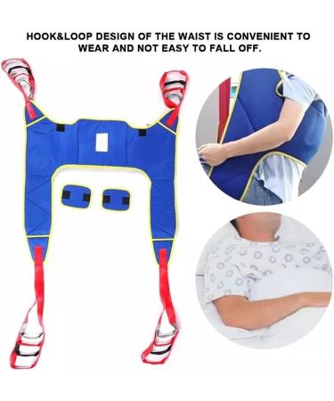 Divided Leg Sling for Elderly Disabled Patient Hoist Sling Use with Patient Lifts and Ceiling Hoists for Paralyzed Elderly and Disabledload-230Kg/507Lb L Large - Buy Online on GoSupps.com