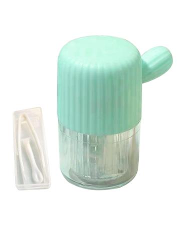 Contact Lens Cleaner Plastic Contact Lens Cleaner Case Drawstring Home Use Green