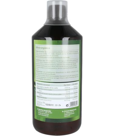  Naturitas Organic Silicon 1L Naturitas Essentials fortifying natural anti-aging collagen and elastin regenerator food supplement - Buy Online on GoSupps.com