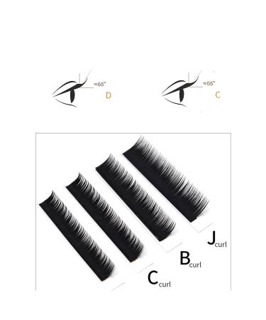 J Curl 0.05 mm Mix-tray 7-15mm Blooming Lashes by EYERIYO - Long Lasting Individual Lashes for Salon - Buy Online on GoSupps.com