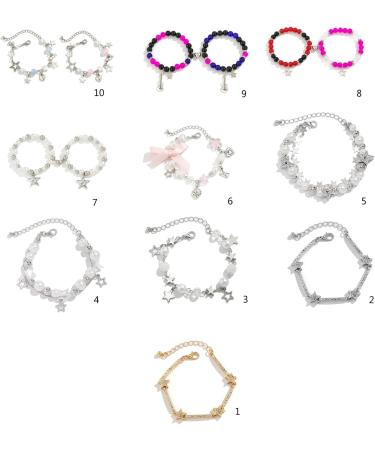 OralGos Fashion Star Pendant Bracelet | Elegant Charm Bracelet for Any Occasion | International Shipping Available - Buy Online on GoSupps.com
