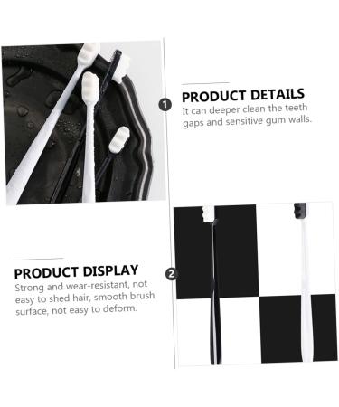 Lurrose 18 pc Nano Toothbrush Set for Pregnant Women | Extra Soft Bristles for Sensitive Teeth | Oral Care & Household Essentials - 1 Pack (3 Pieces) - Buy Online on GoSupps.com