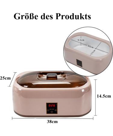 JOJOCOSMO Paraffin Bath - Versatile Wax Treatment for Hands & Feet | Includes Paraffin Wax & Advanced Hand Technology for Ultimate Hydration - Buy Online on GoSupps.com