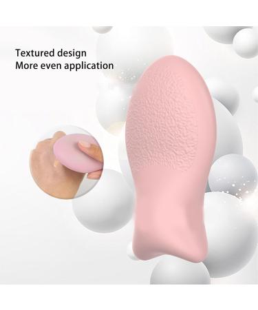 Shop Silicone Makeup Sponge Puff - Cute Fish Shaped Beauty Blender for Flawless Liquid & Powder Application - Buy Online on GoSupps.com