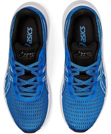 ASICS Kid's Gel-Excite 9 Grade School Running Shoes - Electric Blue/White - Size 4 Big Kid - Buy Online on GoSupps.com