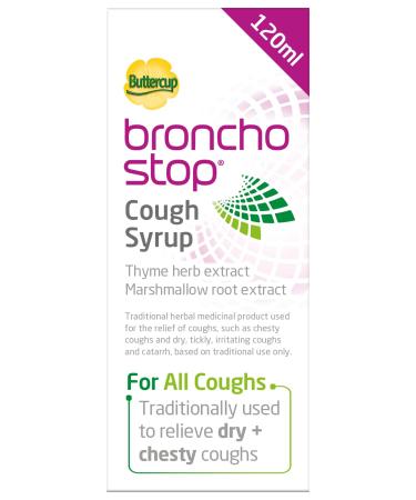 Bronchostop Cough Syrup - For the Relief of Any Cough - 120 ml