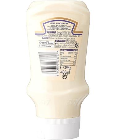 Heinz Seriously Good Mayonnaise 395g - Authentic 395g Pack for Rich & Creamy Taste | 1-Pack - Buy Online on GoSupps.com