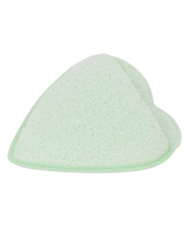 Heart Shaped Facial Sponge Set with Delicate Microporous Structure Absorbent and Elastic for Exfoliation with Soft and Skin Friendly Material
