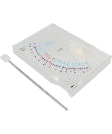 Zerodis Easy-to-Read Aquarium Hydrometer Transparent Plastic for Precise Salt Content Measurement | Perfect for Sea Water - Buy Online on GoSupps.com