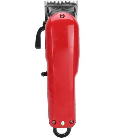 Rechargeable Hair Clipper - Electric Carving Hair Trimmer for Men - US Plug 100-240V (Red) - Best Hair Cutting Tool - Buy Online on GoSupps.com