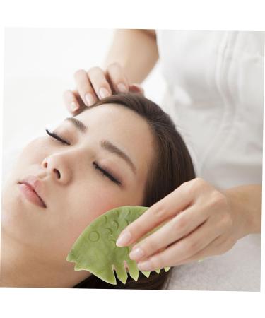Buy Minkissy Jade Scalp Massage Comb - Natural Manual Massage Tool for Relaxation & Hair Care - Buy Online on GoSupps.com