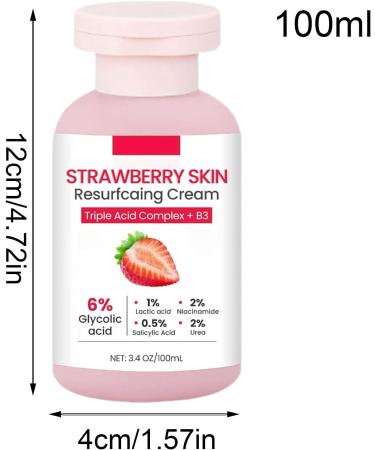  Fmzrbnih Strawberry Skin Lotion 100ml Body Scrub Strawberry Skin Cream For Legs - Softening Moisturizing Body Lotion For Chicken Neck Arm Legs Face Travel - Buy Online on GoSupps.com