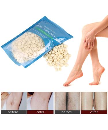 Zetiling 100g Hard Wax Pearls - Professional Hair Removal Wax Beans for Full Body Face Bikini and Legs Treatment - Buy Online on GoSupps.com