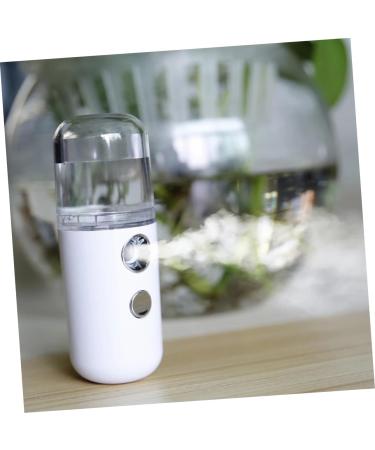 WOONEKY 1pc Atomizer Portable Mist Sprayer Clipper Guard Holder Mini Facial Sprayer Skin Care Tools White - Buy Online on GoSupps.com