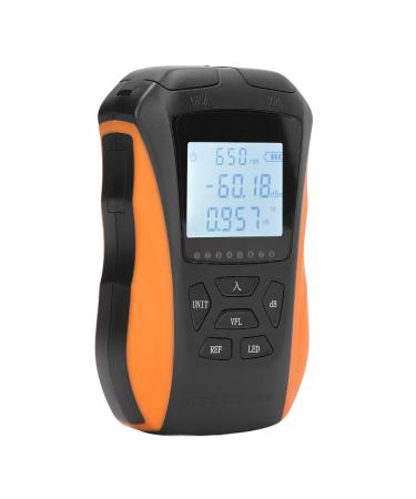 Optical Power Meter Universal Fiber Optic Tester Portable Ergonomic Body for Construction and Maintenance