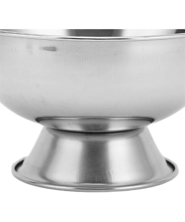 Semme Stainless Steel Shaving Foam Bowl - Durable & Perfect for Exceptional Shaving Experience | International Shipping Available - Buy Online on GoSupps.com