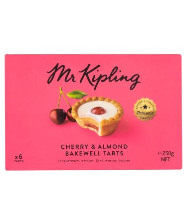 Mr Kipling Cakes - Cherry Bakewells - 6 Pack