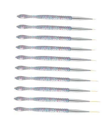 Beavorty 2Sets Nail art drawing pen nail tools manicure for nails wire pulling tools Manicure Accessory liner paint manicure tools professional Nail Art Drawing paint pen