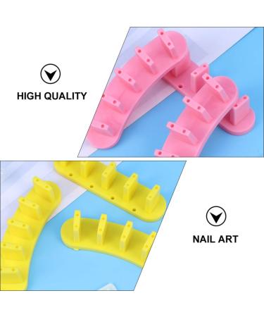 Minkissy Nail Exercise Stand - 2 Boxes for Nail Art Training & Practice | Acrylic Manicure Tips & Nails - Buy Online on GoSupps.com