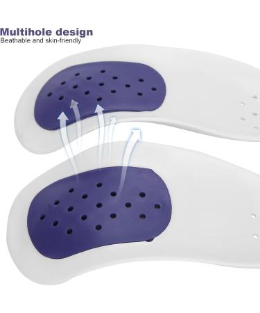 Unisex Multihole Insole - Eco-Friendly & Safe for Back Foot Valgu(A) | International Shipping - Buy Online on GoSupps.com