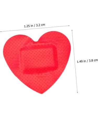 30 Sheets Heart Stickers | Waterproof Fingertip Bandages for Kids | Medical Adhesive Care Patches - Buy Online on GoSupps.com
