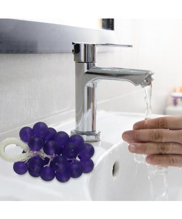  WJnflQN Grape Soap with Rope - 130g Natural Fruit Soap - Moisturizing Scented Foaming Cleanser for Dry Skin Face Shower Body Travel Foot Sensitive Areas - Buy Online on GoSupps.com