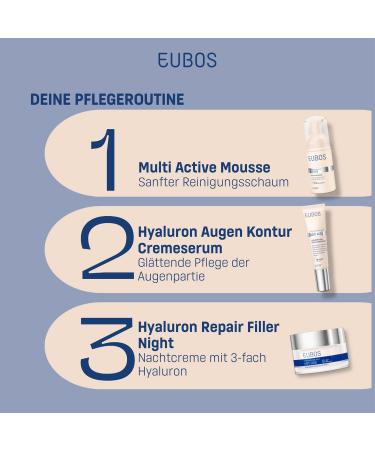 EUBOS Sensitive Hyaluron Augen Kontur CremeSerum 15 ml Cr me - Buy Online on GoSupps.com