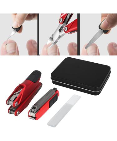 Fingernail Clipper Nail Clippers Set Antisplash for Nail Shop for Household for Bedroom for Man for Adult - Buy Online on GoSupps.com