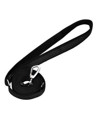 Speelulu 1.8m - 3M multifunctional Hand -free dog leash versatile hip belt leash shoulder leash dog leash length adjustable dog training hiking running leash with a carabiner hook